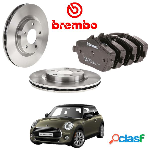 Kit Dischi e Pastiglie Freno Assale Anteriore Brembo Mini