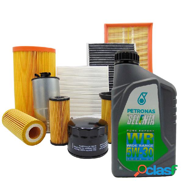 Kit Tagliando + Olio Selenia 5w30 Fiat Panda Mjet