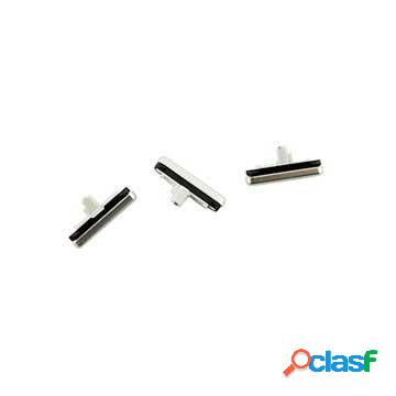 Kit Tasti Laterali per Samsung Galaxy S7 - Bianco