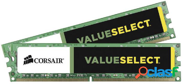 Kit memoria PC Corsair Value Select CMV8GX3M2A1600C11 8 GB 2