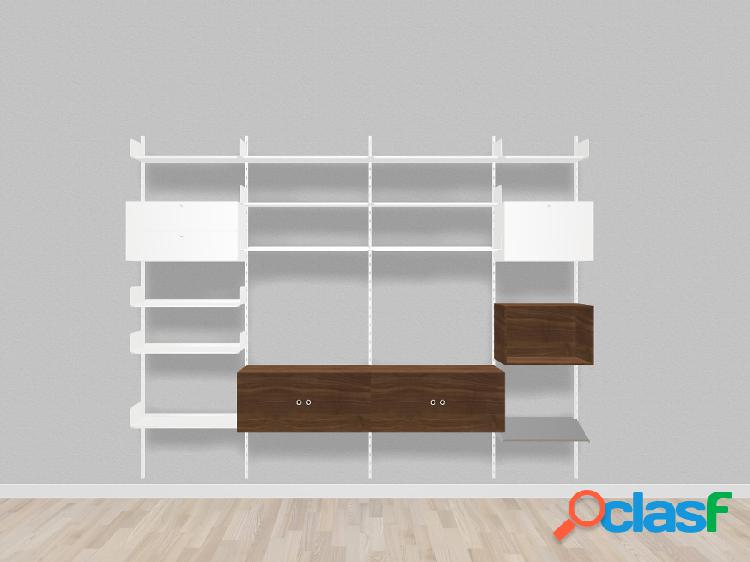 Kriptonite K1 Shelving System - Compositizione A
