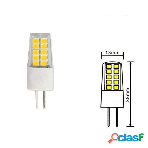 LAMPADINA G4 LED SMD 2,5 WATT 12V LUCE FREDDA 6500K CALDA