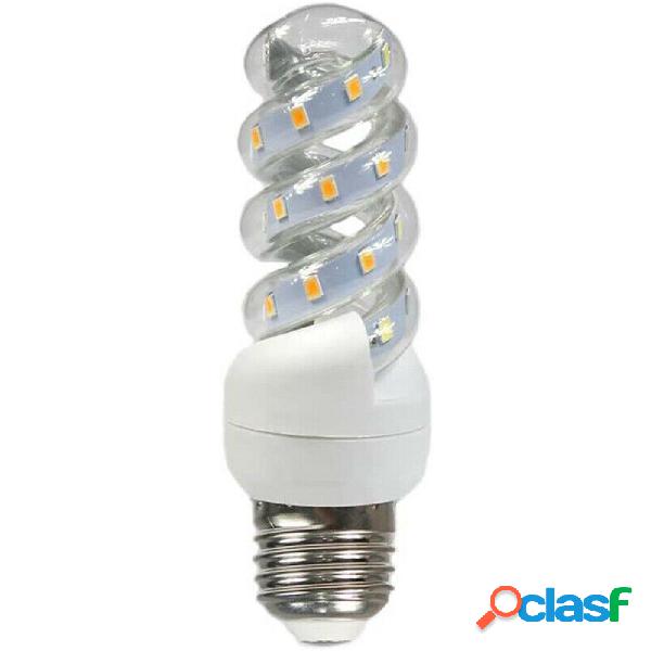 LAMPADINA LED E27 16W SPIRALE LUCE FREDDA CALDA NATURALE