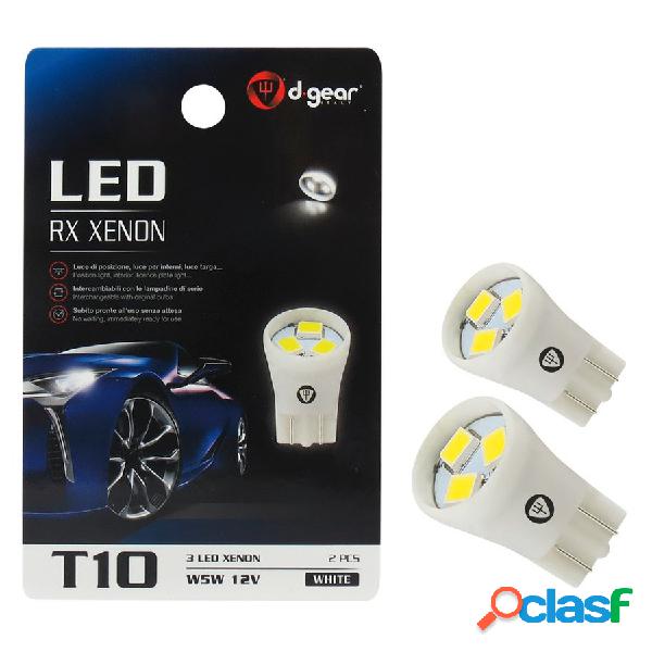Lampadina T10 a led RX - T10 XENON LED - D-GEAR