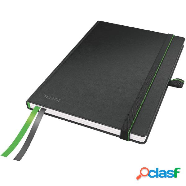 Leitz Quaderno Complete A5 a Quadretti Nero