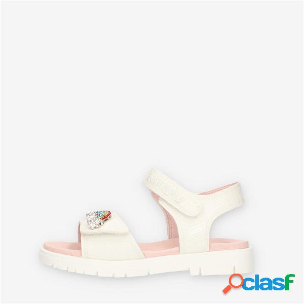 Lelli Kelly Unicorn Sandali bianchi da bambina