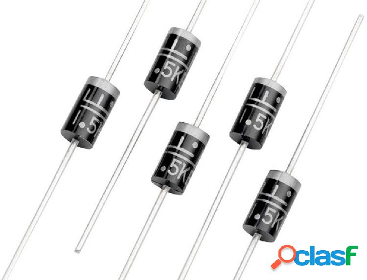 Littelfuse Diodo TVS 1.5KE56A DO-201 53.2 V 1.5 kW