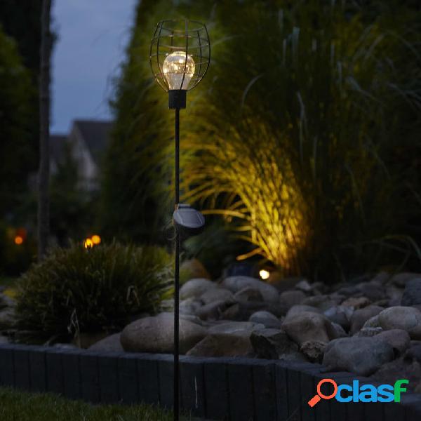 Luxform Lampioni Solari a LED da Giardino Bottle 2 pz