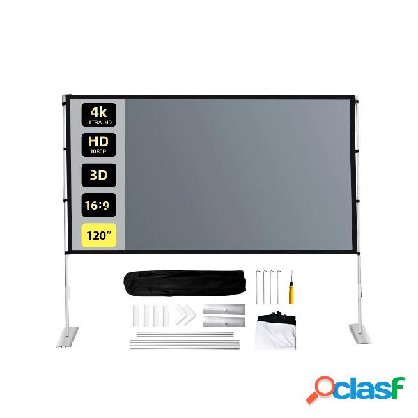 MIXITO 4K proiettore Schermo con supporto stabile 72" 84"