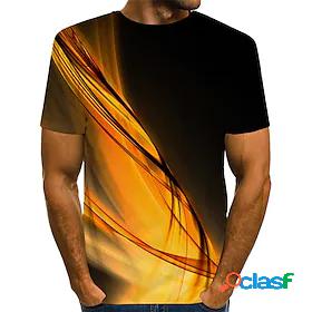 Mens Tee T shirt Shirt Graphic 3D Print Round Neck Daily