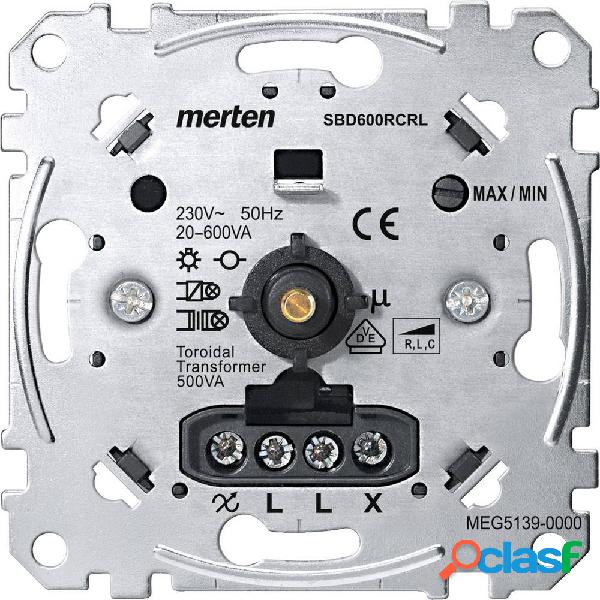 Merten MEG5139-0000 Dimmer da incasso Adatto per lampadina:
