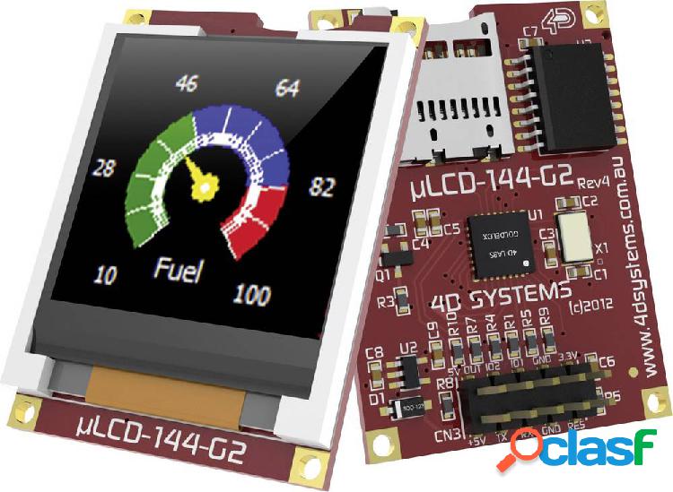 Modulo display 4D Systems uLCD-144-G2 3.7 cm (1.44 pollici)