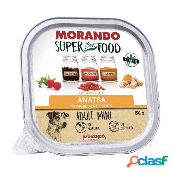 Morando Superpetfood Dog Adult Mini paté con Anatra 150 gr