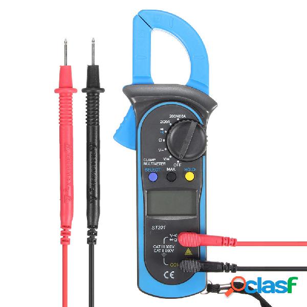 Morsetto digitale ST-201 Multimetri Misuratore di ampere OHM