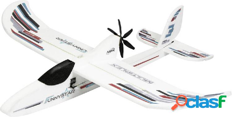 Multiplex BK FunnyStar Bianco Aeromodello per principianti