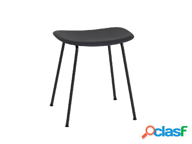 Muuto Fiber Sgabello con Base in Metallo H. 45 cm