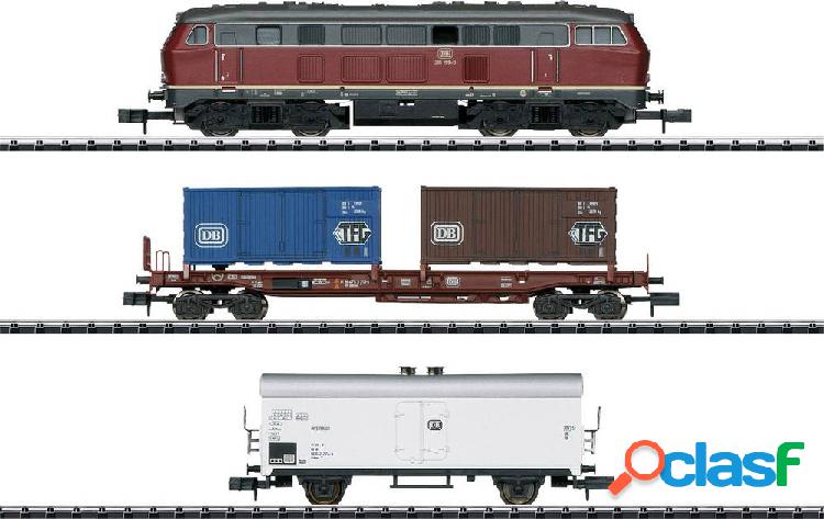 N Confezionamento treno merci DB MiniTrix 11146