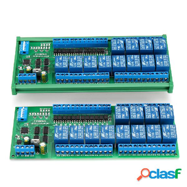 N4D8C12 Isolamento 12V / 24V RS485 Relè Modbus RTU