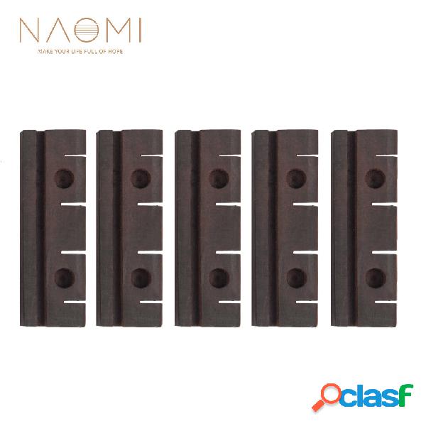 NAOMI 5 pz / 1 set Palissandro Uke Bridge Ukulele Parti