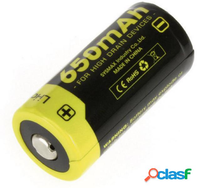 NiteCore NL166 Batteria ricaricabile speciale 16340 Li-Ion
