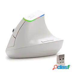 Ottico Mouse verticale ergonomico Lampada respiratoria RGB
