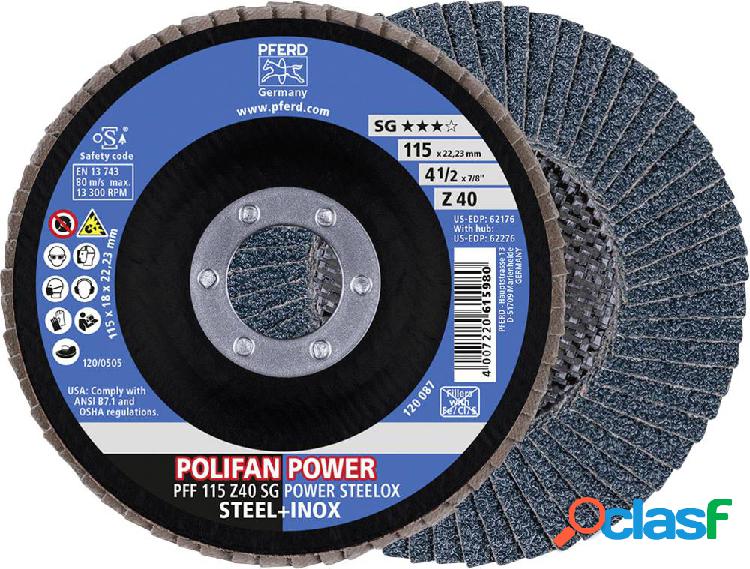 PFERD 67684115 POLIFAN-disco PFF 115 Z 40 SG POWER STEELOX