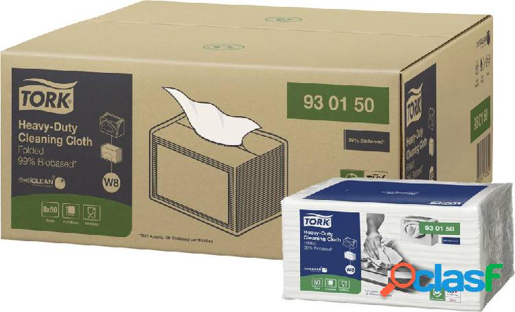 Panni per la pulizia extra resistenti bianchi W8, 8 x 50