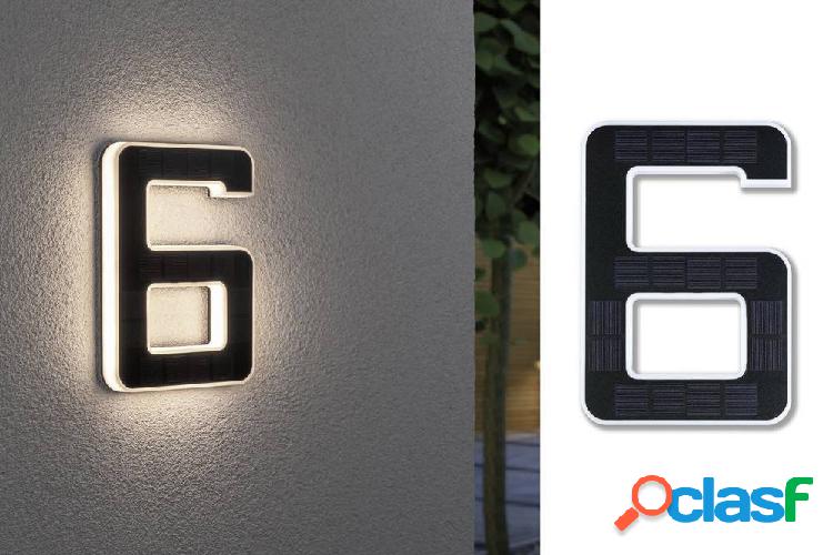 Paulmann 79847 Lampada solare per numero civico 0.20 W