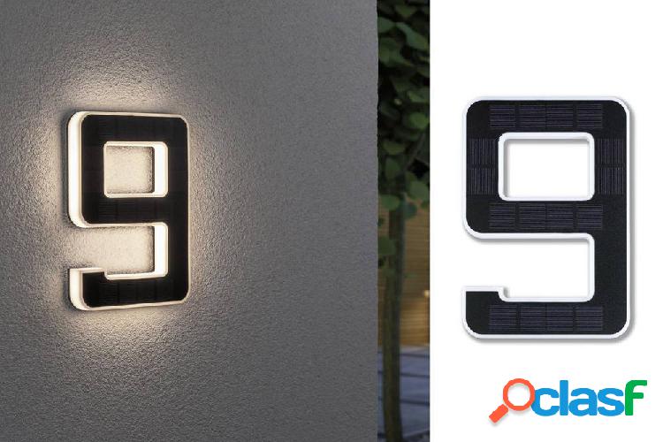 Paulmann 79850 Lampada solare per numero civico 0.20 W