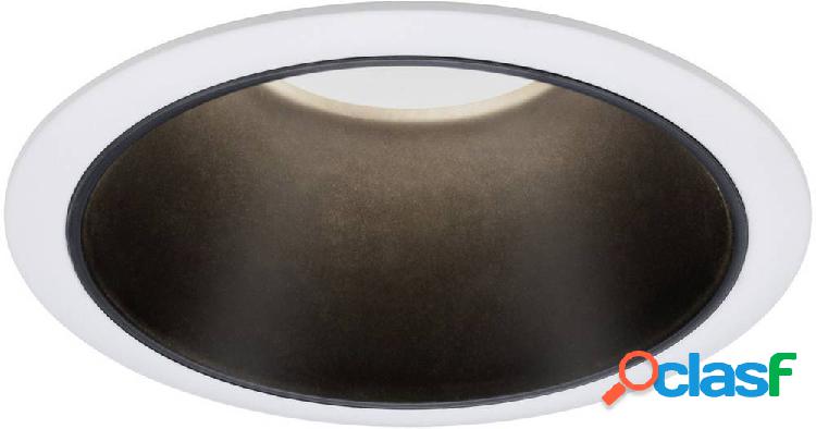 Paulmann 93394 Lampada LED da incasso GU10 Bianco, Nero