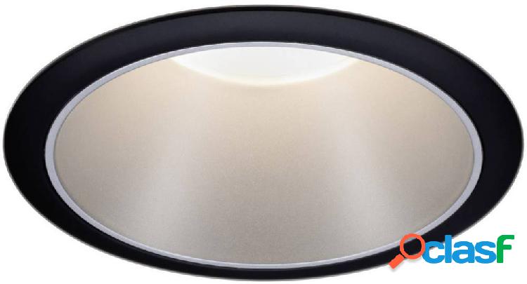 Paulmann 93407 Lampada da incasso LED (monocolore) 6 W Nero,