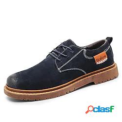 Per uomo Oxford Scarpe scozzesi stile britannico Informale