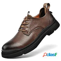 Per uomo Scarpe da ginnastica Oxford Scarpe scozzesi stile