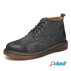 Per uomo Stivaletti Scarpe Bullock Scarpe comfort Informale