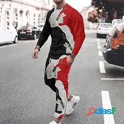 Per uomo Tuta Da Ginnastica Tuta da ginnastica Pop art Leone