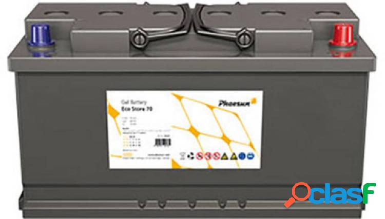 Phaesun Eco Store 70 340265 Batteria solare 12 V 70 Ah