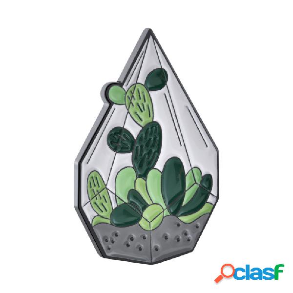 Pins con Cactus Design Acciaio legato Spillette