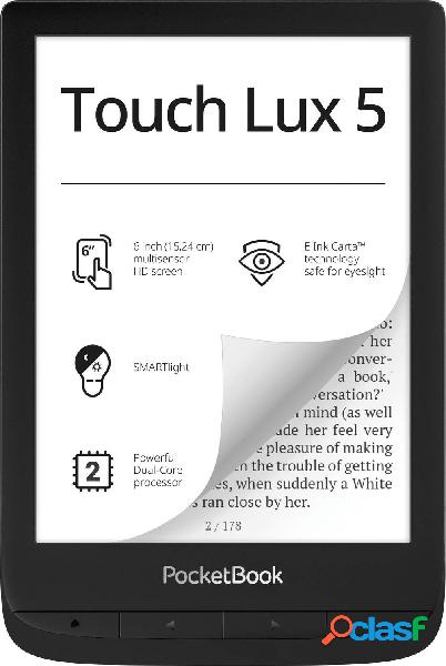 PocketBook Touch Lux 5 Lettore di eBook 15.2 cm (6 pollici)