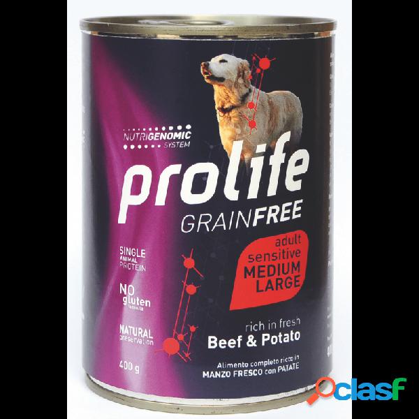 Prolife - Prolife Sensitive Grain Free Con Manzo E Patate