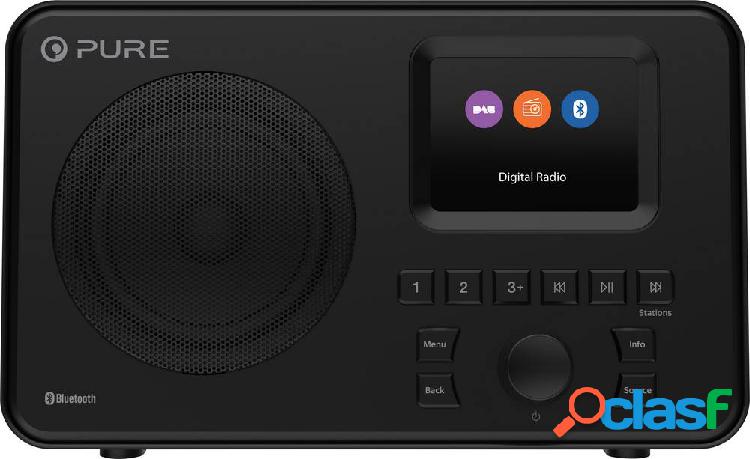 Pure Elan One Radio da tavolo DAB+, FM AUX, Bluetooth, DAB+,