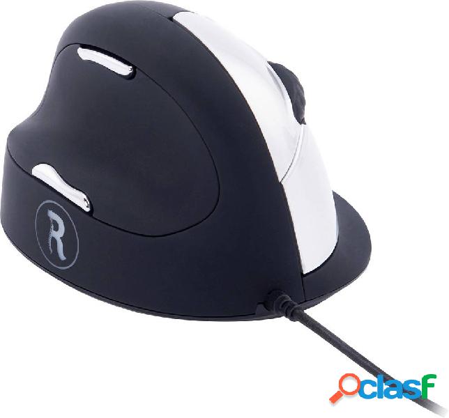 R-GO Tools HE Break (RGOBRHEMLL) Mouse ergonomico USB Nero /