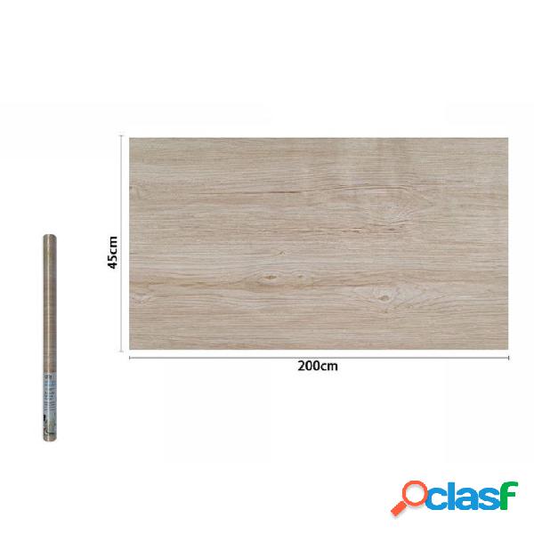 ROTOLO PELLICOLA ADESIVA FANTASIA EFFETTO LEGNO 45CM X 2MT