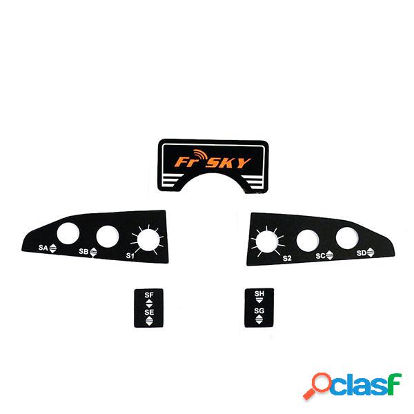 Ricambi Adesivi per Trasmettitori di FrSky Taranis X9D PLUS