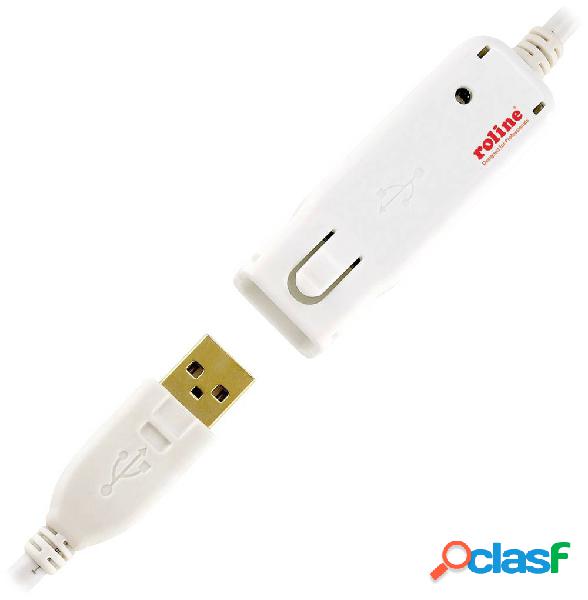 Roline Cavo USB USB 2.0 Spina USB-A, Presa USB-A 12.00 m