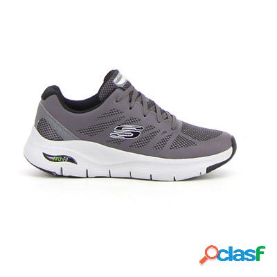 SKECHERS Arch Fit Charge Back sneaker - grigio