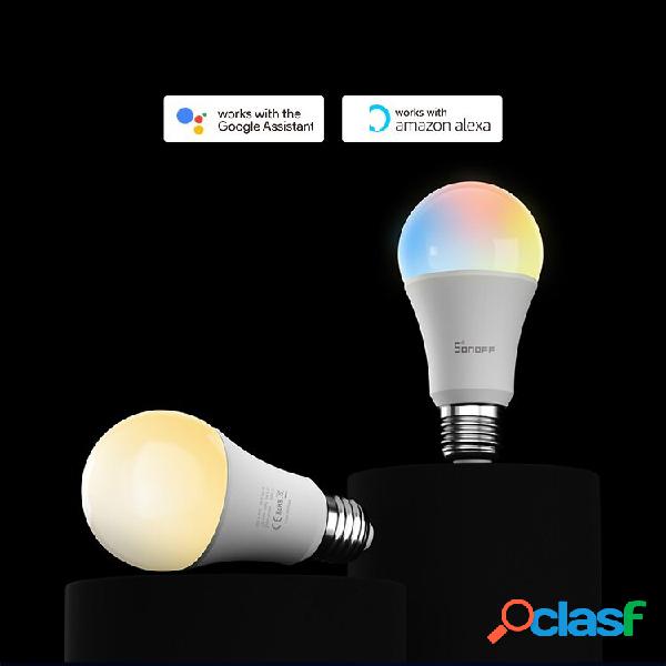 SONOFF Wi-Fi Smart LED Lampadina E27 LED RGB lampada Lavora