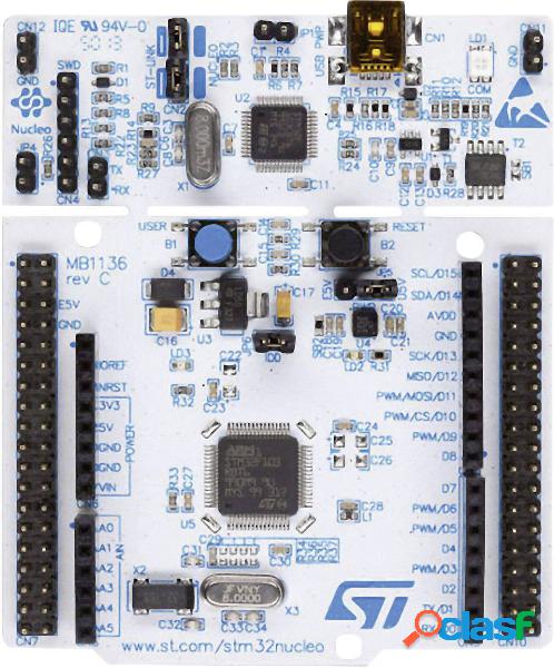 STMicroelectronics Scheda di sviluppo NUCLEO-F030R8 STM32 L1