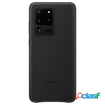 Samsung Galaxy S20 Ultra Leather Cover EF-VG988LBEGEU -
