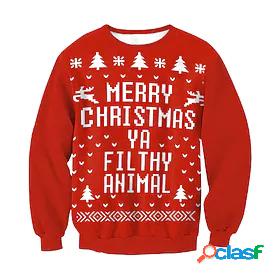 Santa Suit Ugly Christmas Sweater / Sweatshirt Adults Men