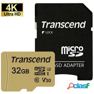 Scheda di Memoria MicroSDHC Transcend 500S TS32GUSD500S -